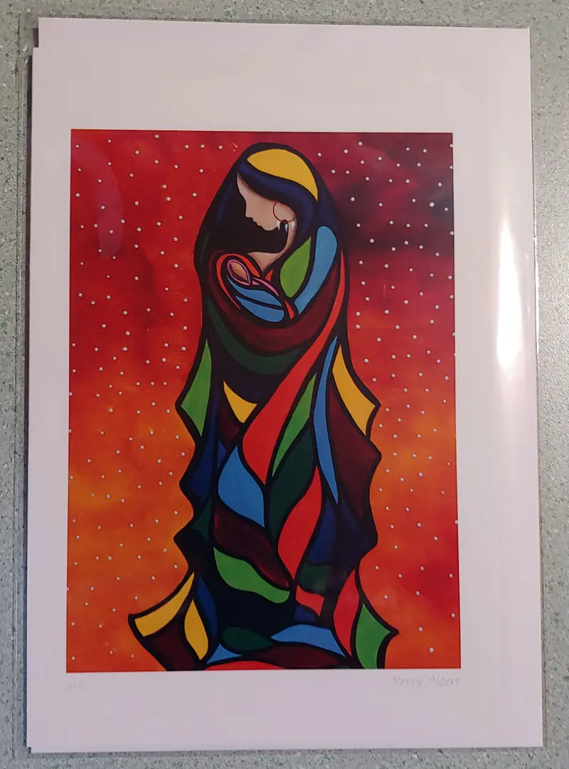 215 Art Card – Reflective Tribute Design By Betty Albert 1