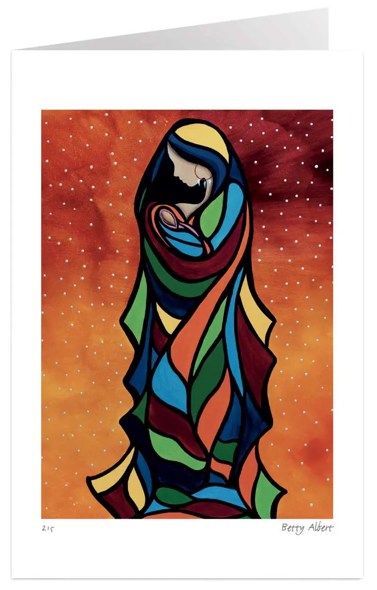215 Commemorative Indigenous Art Card By Betty Albert 1