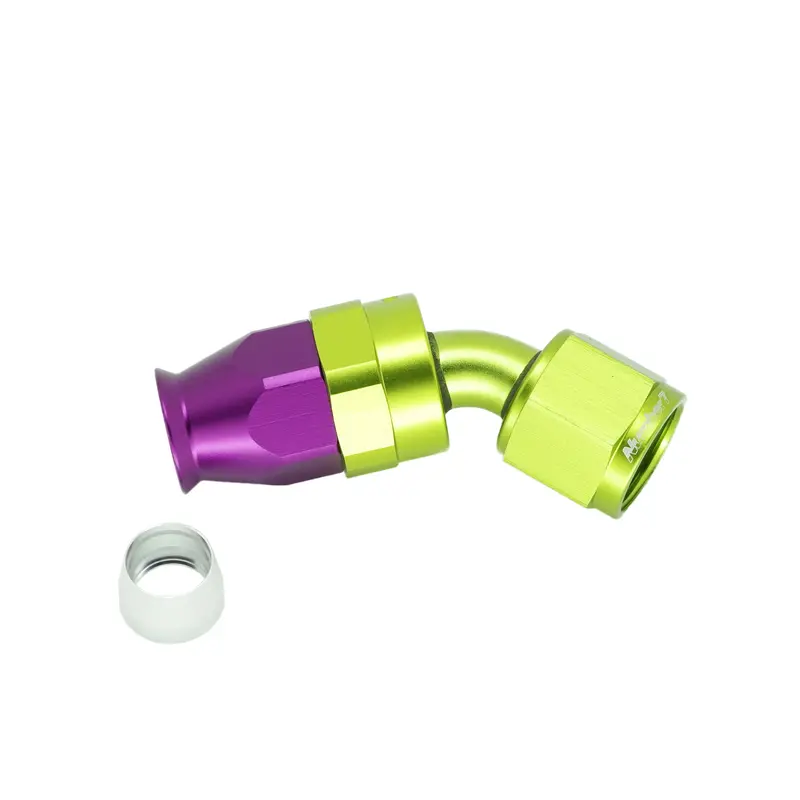 45-Degree Swivel Ptfe Hose End 1