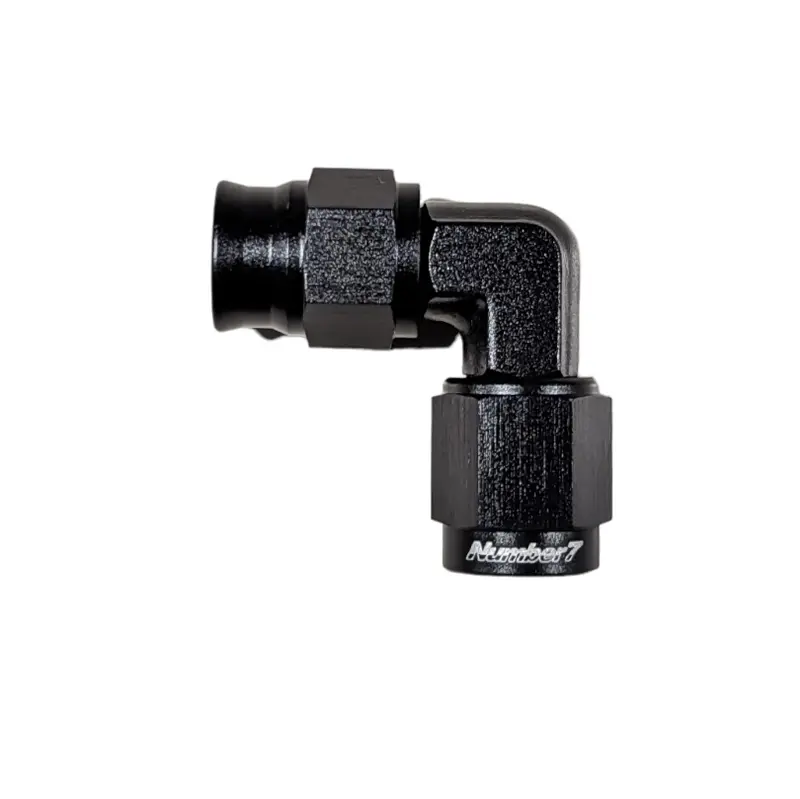 90-Degree Fixed (Non-Swivel) Ptfe Hose End 1