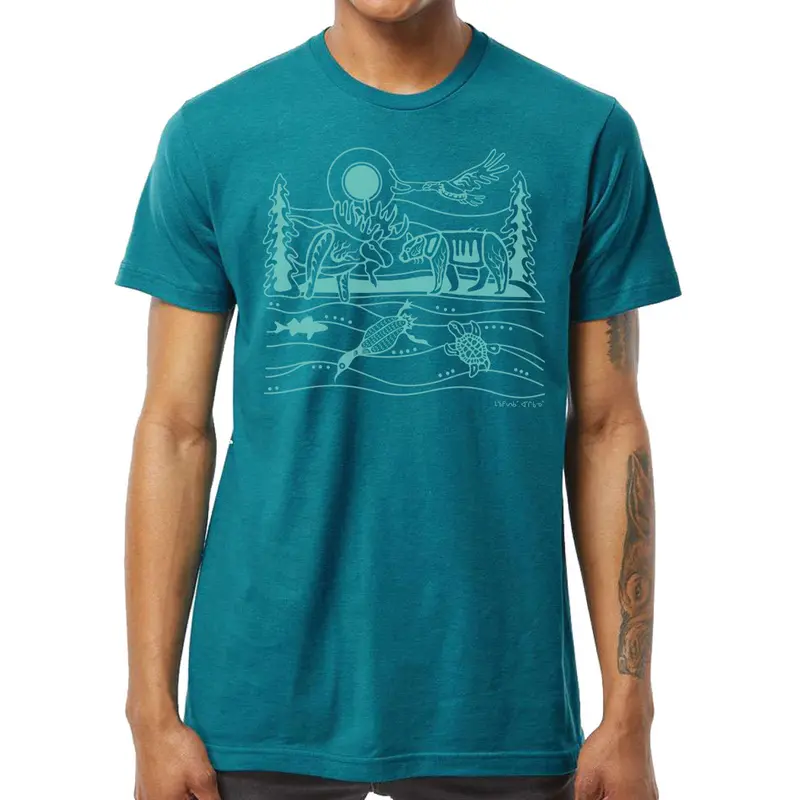 All My Relatives Unisex Graphic Tee Designed By Anishinaabe Artist Storm Angeconeb 1