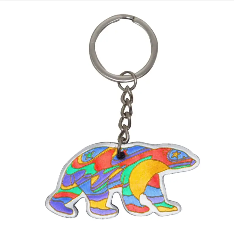 Alpha Bear Keychain Designed By Dawn Oman 1