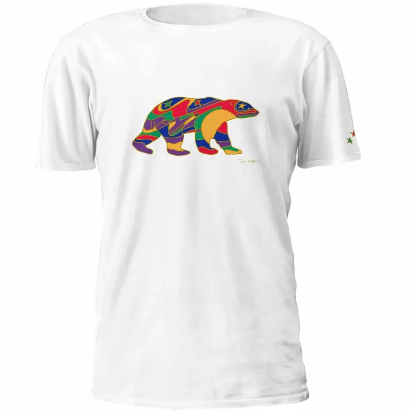 Alpha Bear Unisex & Youth T-Shirt By Dawn Oman (Nlaka'Pamux) 1
