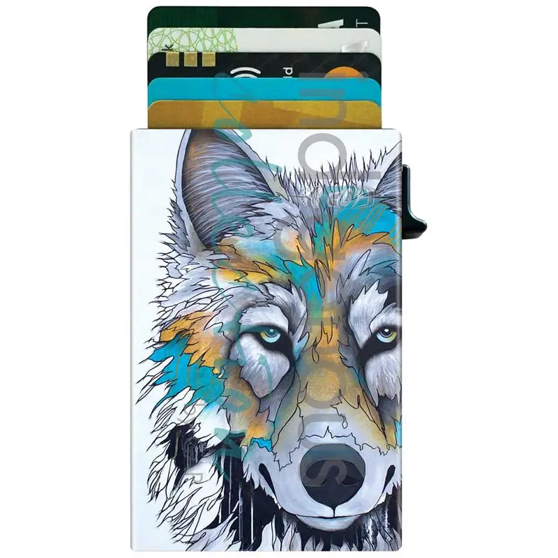 Alpha Rfid-Protected Metal Card Holder By Micqaela Jones 1