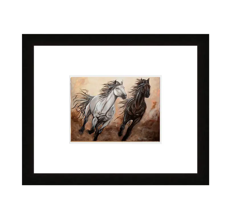 Amy Keller Rempp Framed Miniature Art Card Collection 1