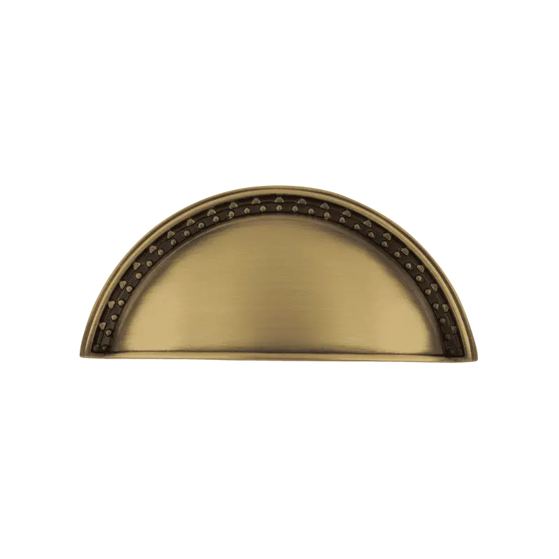 Antique Brass Meadows Cup Pull 1