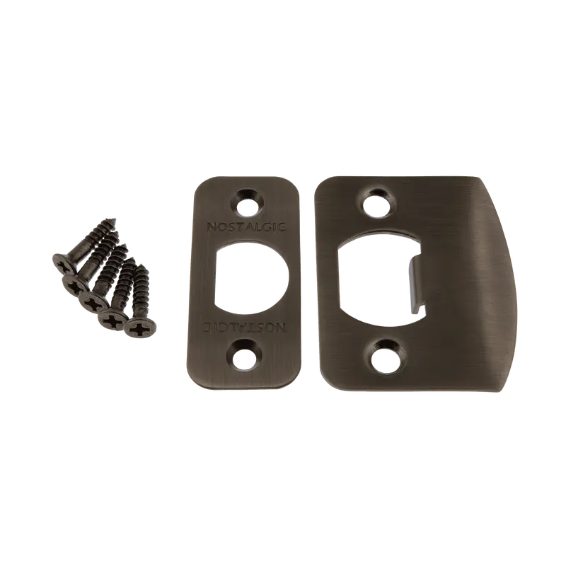 Antique Pewter Round Latch Kit 1