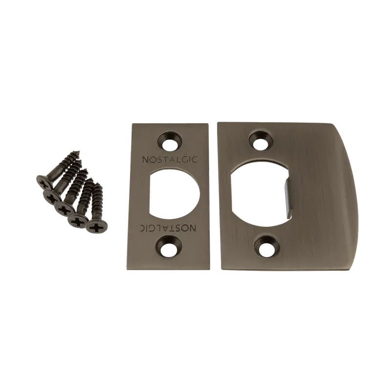 Antique Pewter Square Latch Hardware Kit 1
