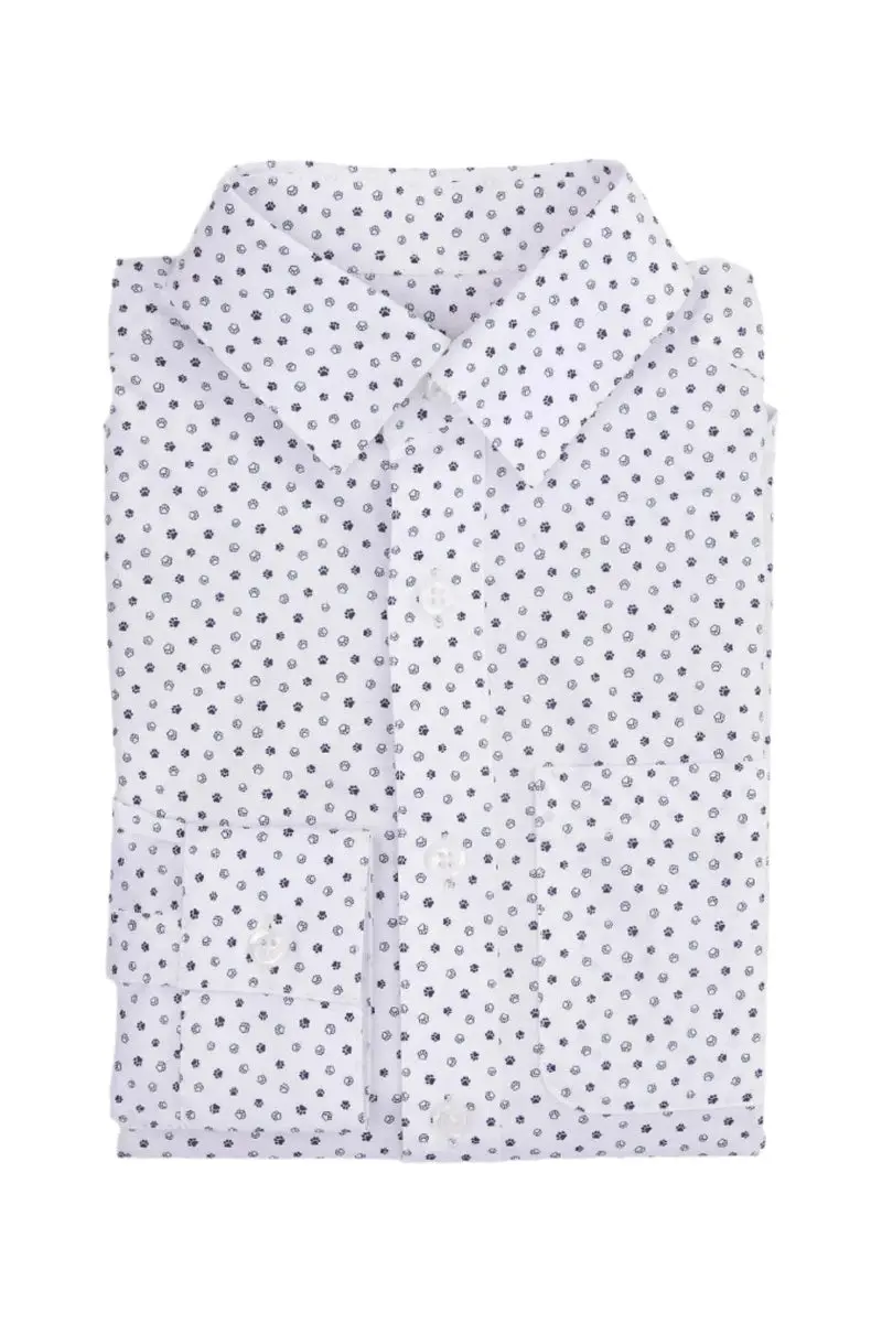 Appaman Boys' Paw Print Short-Sleeve Shirt – F8Sta 1