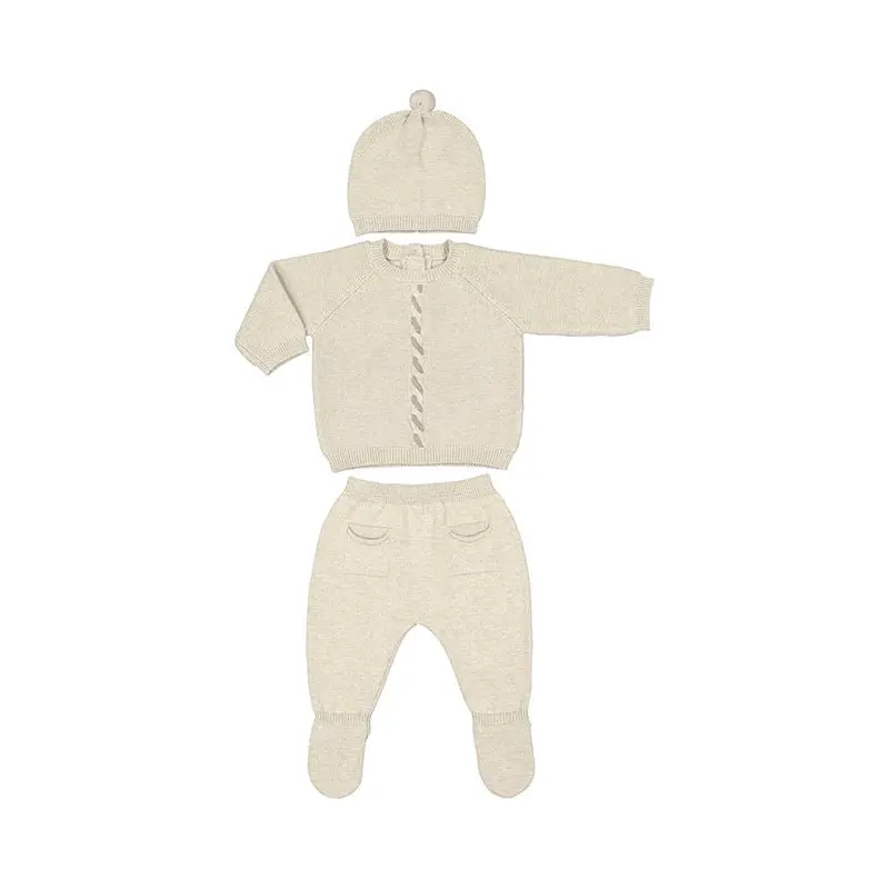 Baby Leg Warmers And Matching Knit Hat Set 1