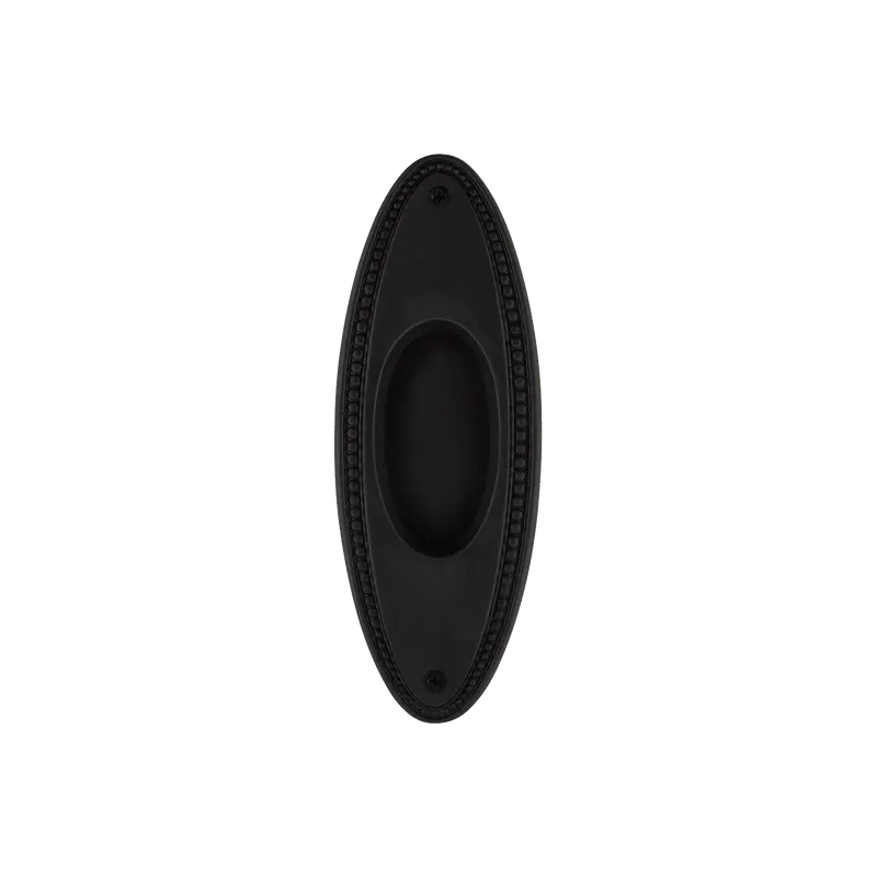 Beaded Flush-Mount Cabinet Pull – Oil-Rubbed Bronze Finish 1