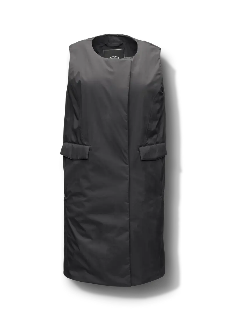 Brexton Women'S Structured Long Mid-Layer Vest 1
