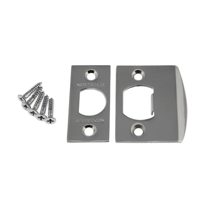 Bright Chrome Square Latch Hardware Kit 1