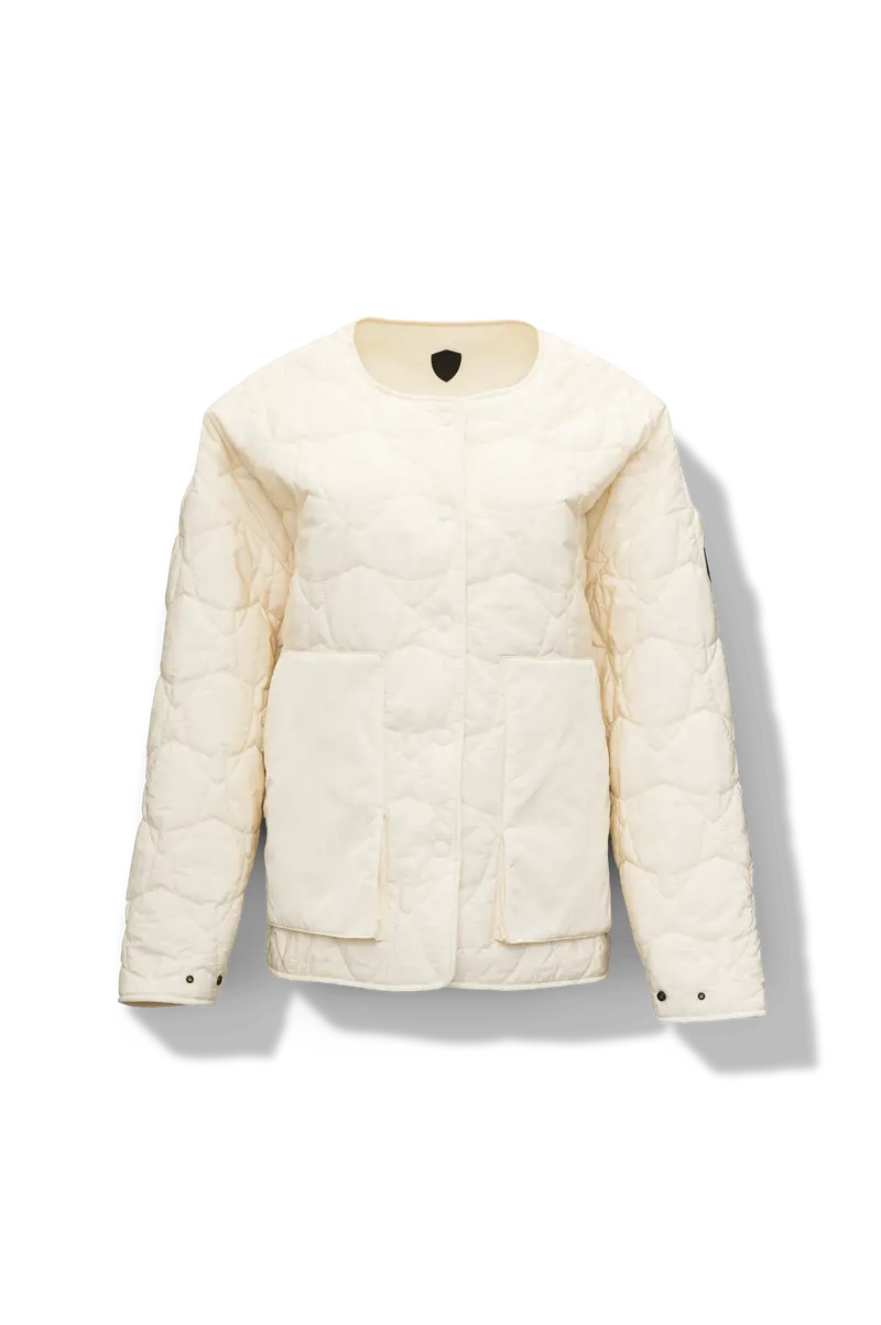 Calida Women'S Lightweight Quilted Outerwear Jacket 1