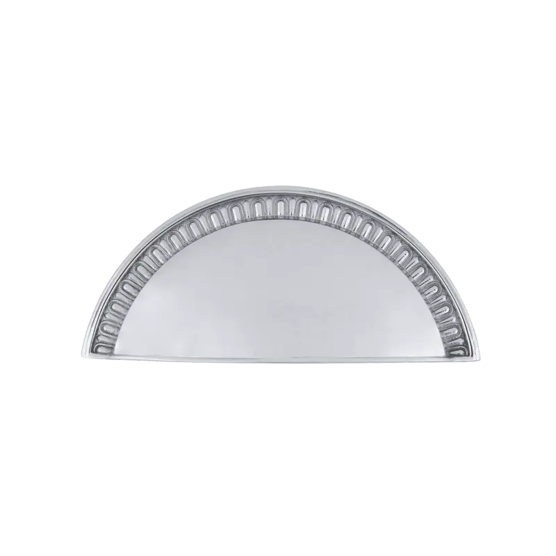 Egg & Dart Cup Pull In Bright Chrome 1