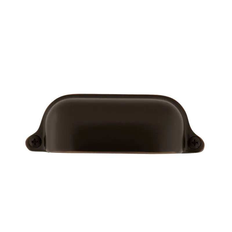 Farmhouse-Style Large Cup Pull – Timeless Bronze Finish 1