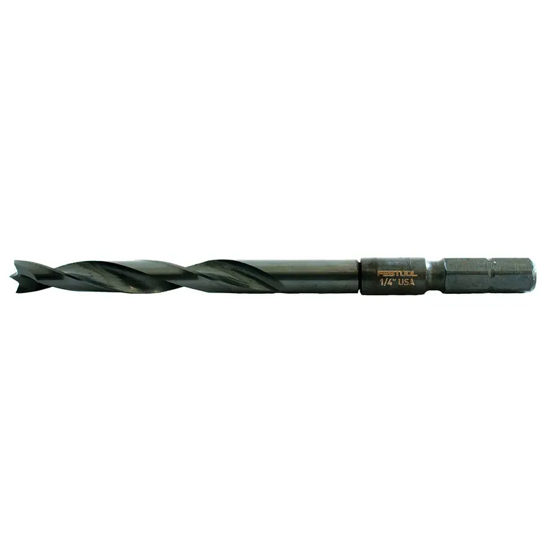 Festool 1/4" Brad Point Drill Bit – Ce/W Certified 1