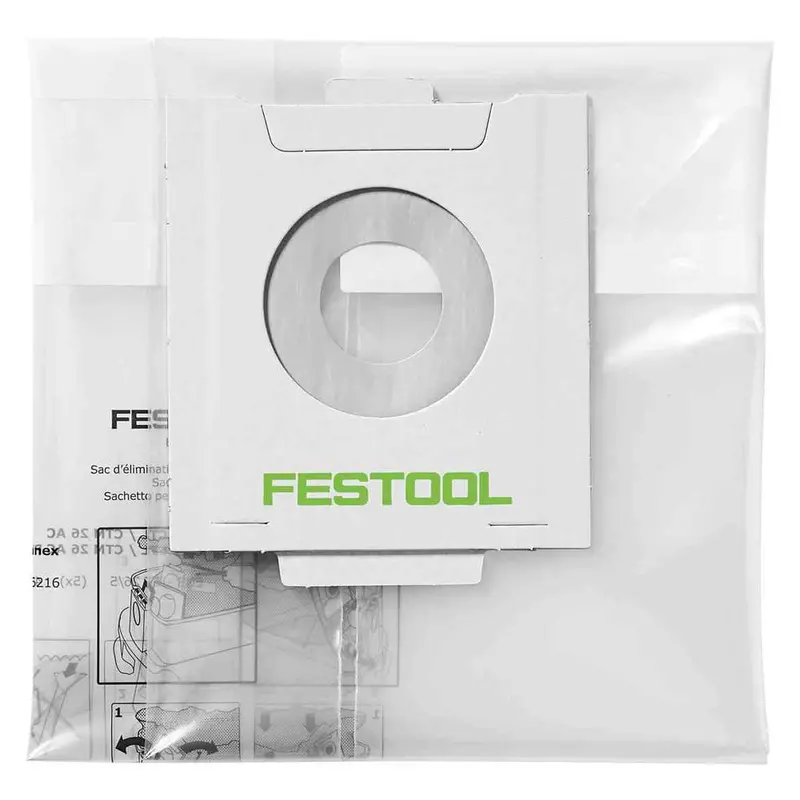 Festool Ct 36 Ac Disposable Dust Liners – 5-Pack 1
