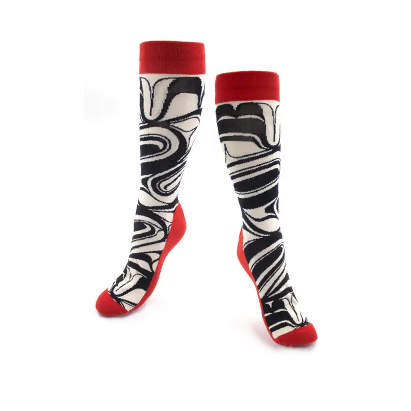 Haida Artist Roger Smith'S "Spirit In Flight" Ankle Socks 1