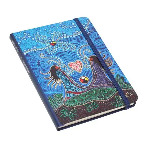 Handcrafted 'Breath Of Life' Journal By Métis Artist Leah Dorion (Pre-Order Only) 1