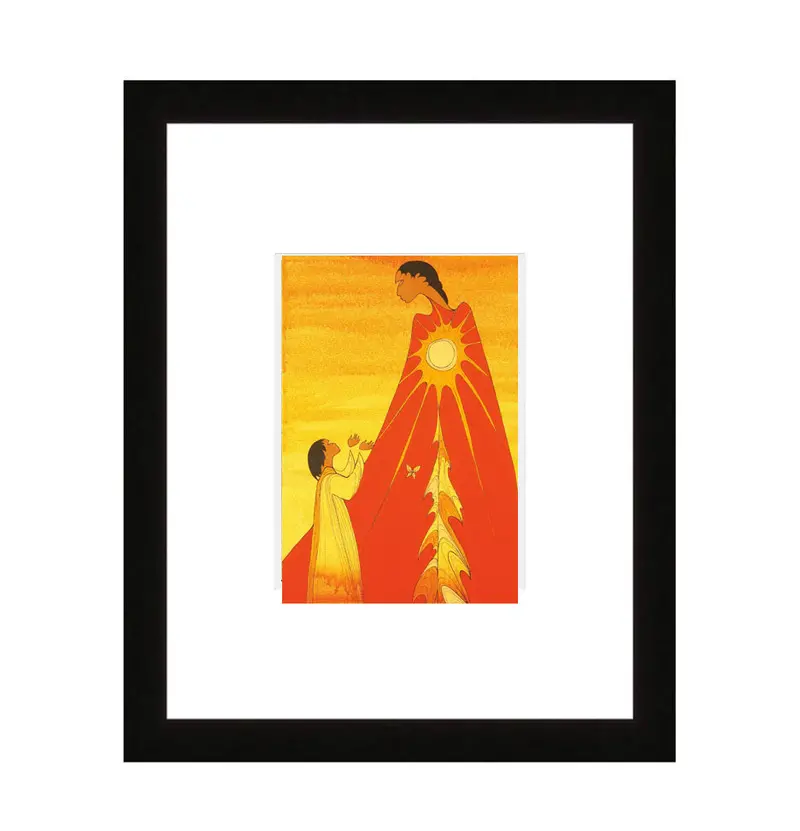 Hope Art Card — Bold Typography & Design By Anishinaabe Artist Maxine Noel 1