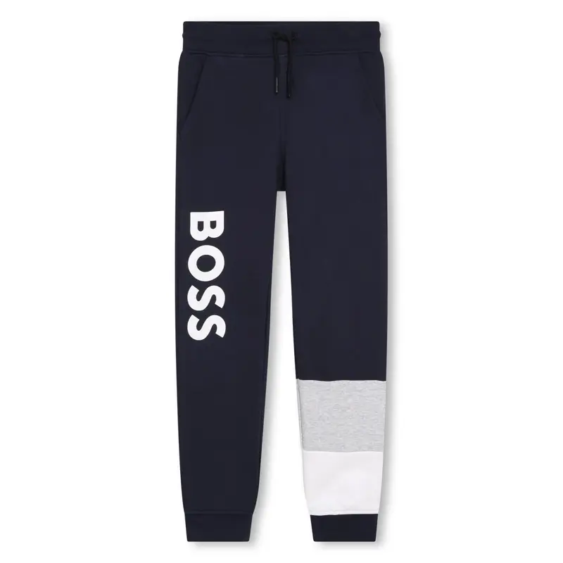 Hugo Boss Boys Jogger Pants – Modern Fit With Elastic Waist 1