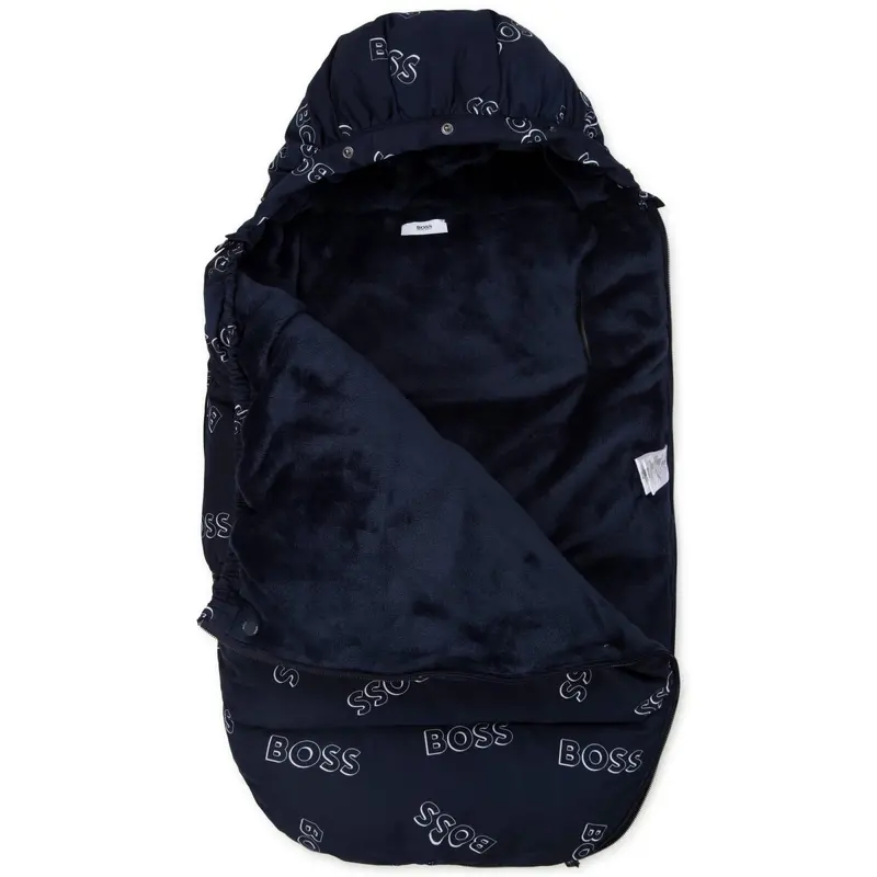 Hugo Boss Navy Sleeping Bag For Newborns – Carrycot-Compatible, J90280-849 1