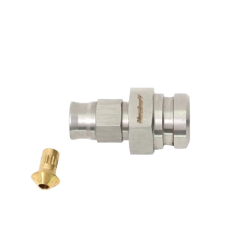 Inverted Flare Female Hose End – Stainless Steel An-Compatible Fitting 1