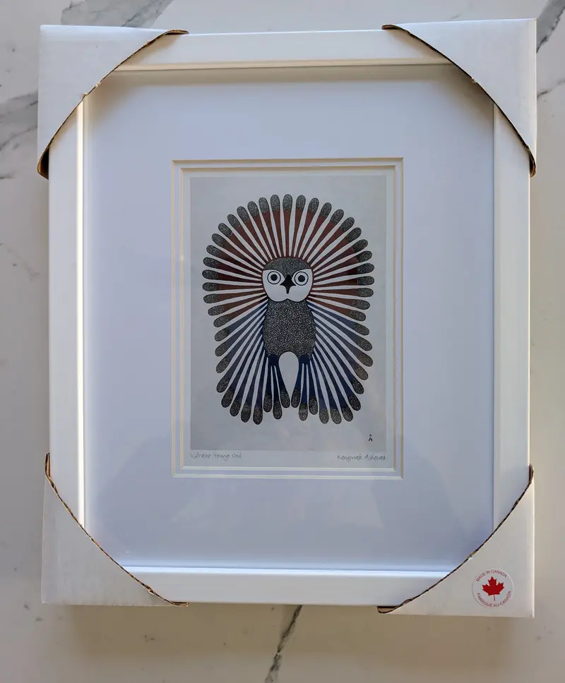 Kenojuak Ashevak Framed Art Cards – Limited-Edition Set Of 13 Original Prints 1