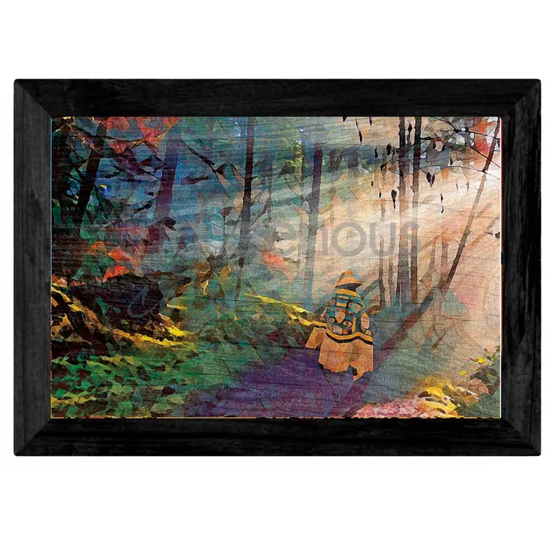 Kwagu’ Into The Mist Wall Art Series (Small/Medium/Large) By Heidi Henderson