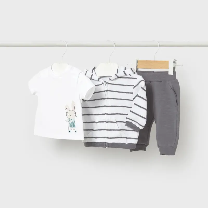 Mayoral Baby Boy Matching Three-Piece Tracksuit – Style 1892 1