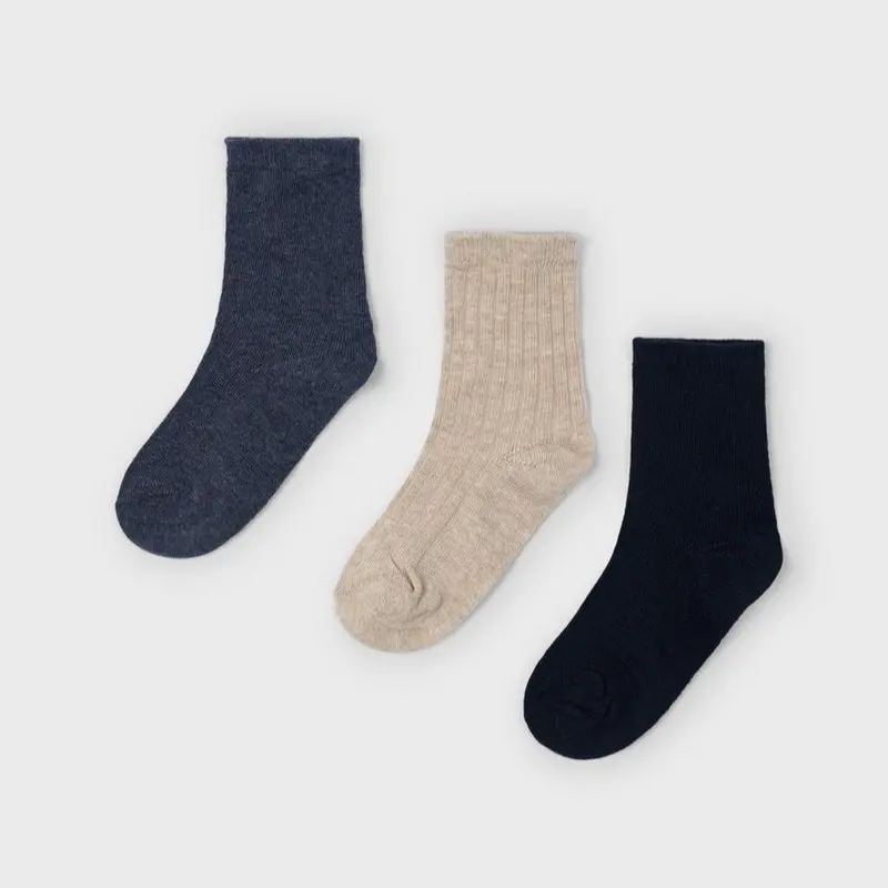 Mayoral Boys Three-Pack Cotton Socks – Style 10051 1