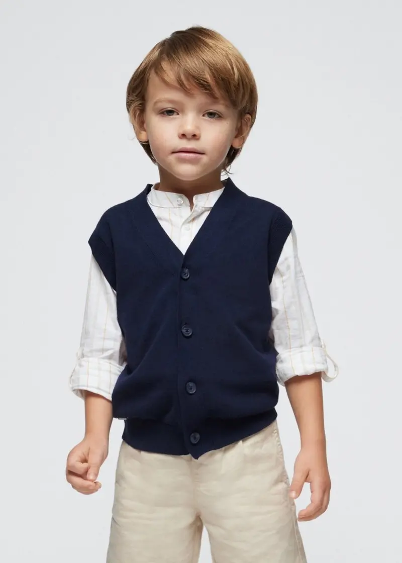 Mayoral Mini Knit Vest – Style 3358-34 1
