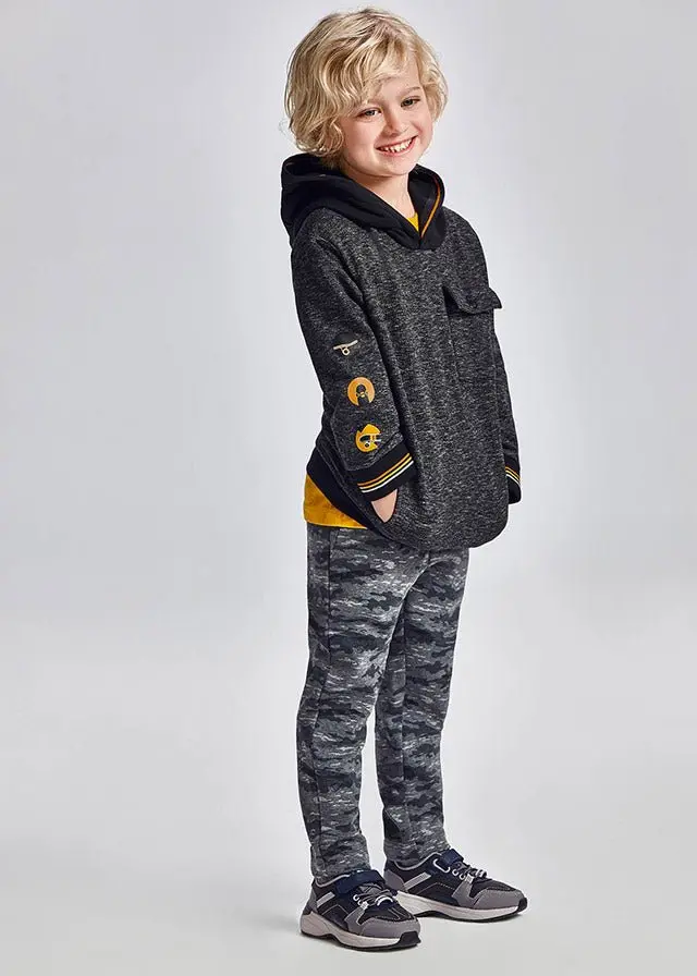 Mayoral Mini Printed Knit Pants For Toddlers – Style 4570-69 1