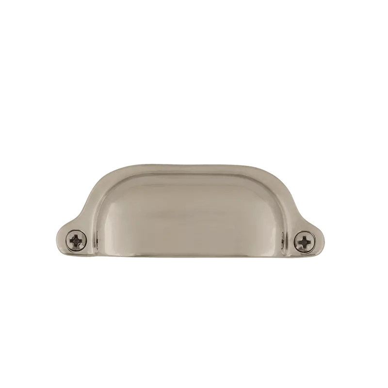Medium Farmhouse Cup Pull In Polished Nickel 1