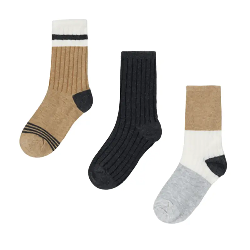 Mini Three-Pair Knit Sock Collection 1