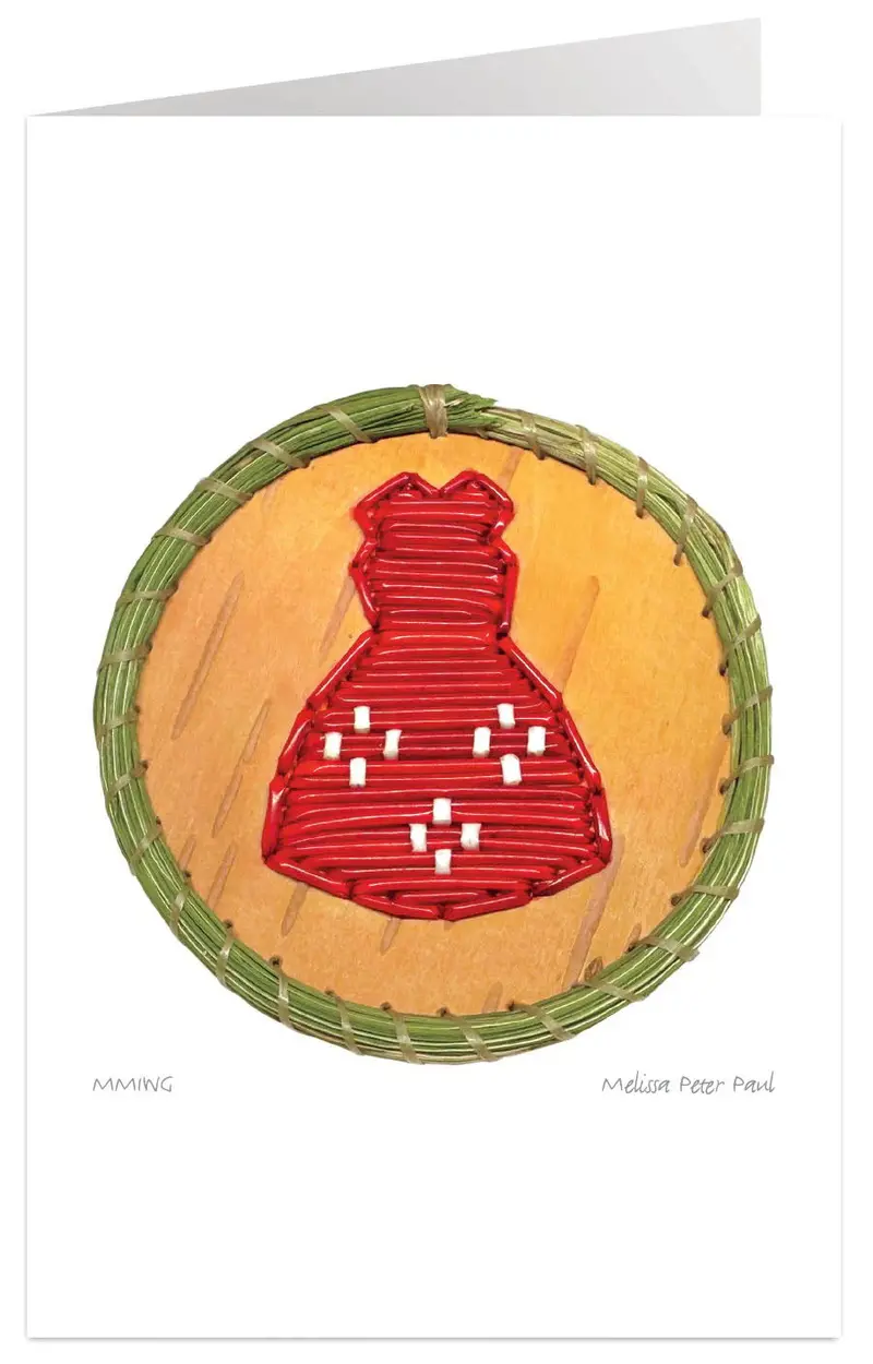 Mmiwg Awareness Art Card By Melissa Peter Paul | Indigenous Advocacy Design 1