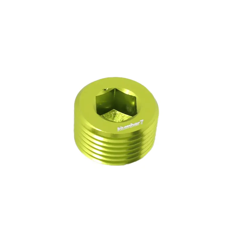 Npt Threaded Plug For Sealed Line Termination