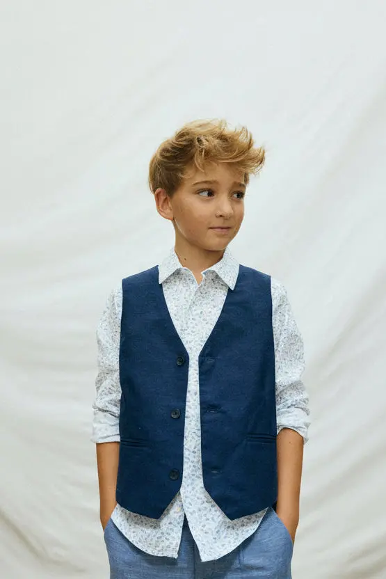 Nukutavake Boys' Sleeveless Vest – Style 6357 1