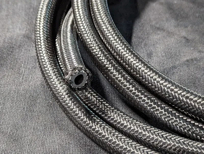 Nylon-Reinforced Stainless Steel Braided Hose 1