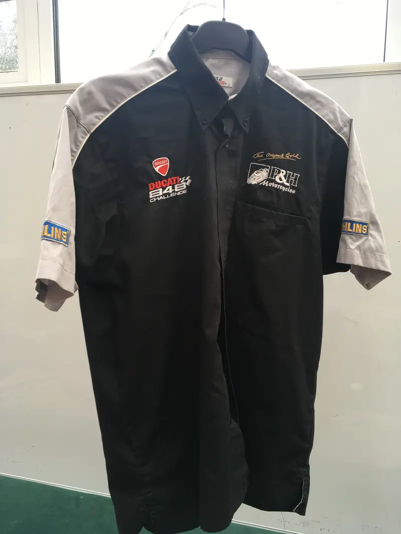 P&H Carl Cox Motorsport Ducati 848 Ohlins Team Replica Shirt – Size S 1
