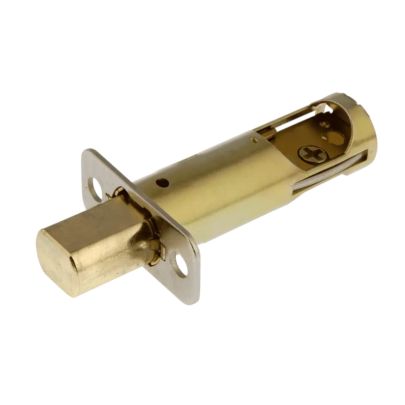 Polished Brass Deadbolt Latch With Brass Tongue 1