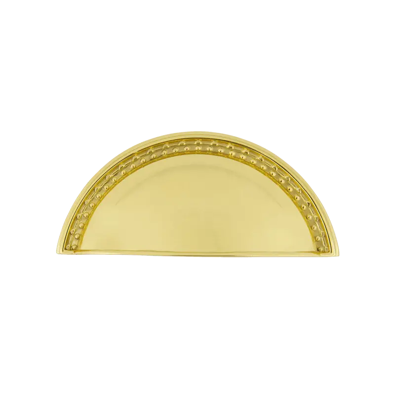 Polished Brass Meadows Cup Pull 1