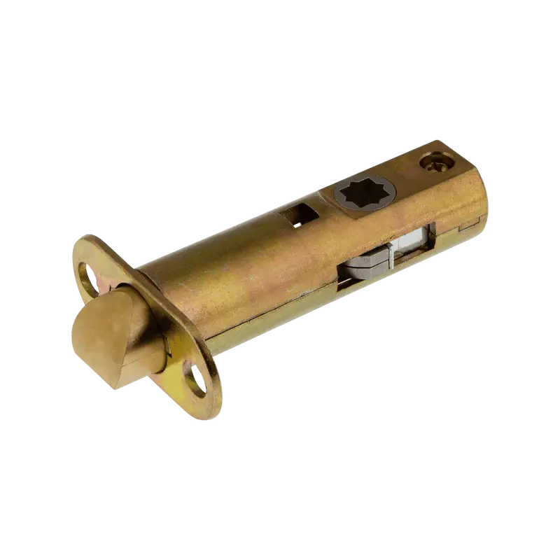 Polished Brass Passage Latch With Brass Tongue 1