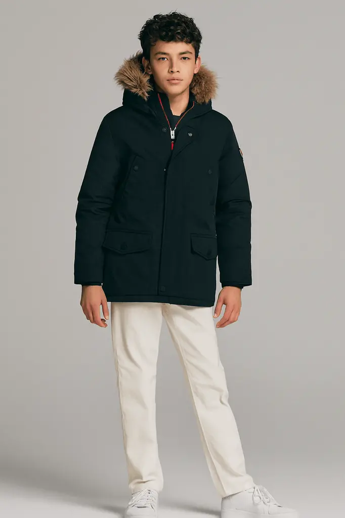 Polo Ralph Lauren Boys Faux-Fur-Trimmed Down Winter Parka 1
