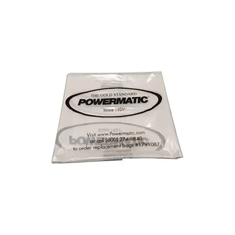 Powermatic Pmcpb 20-Inch Clear Dust Collection Bags – 5-Pack 1