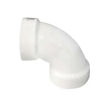 Pvc Dwv 90° Elbow Fitting 1