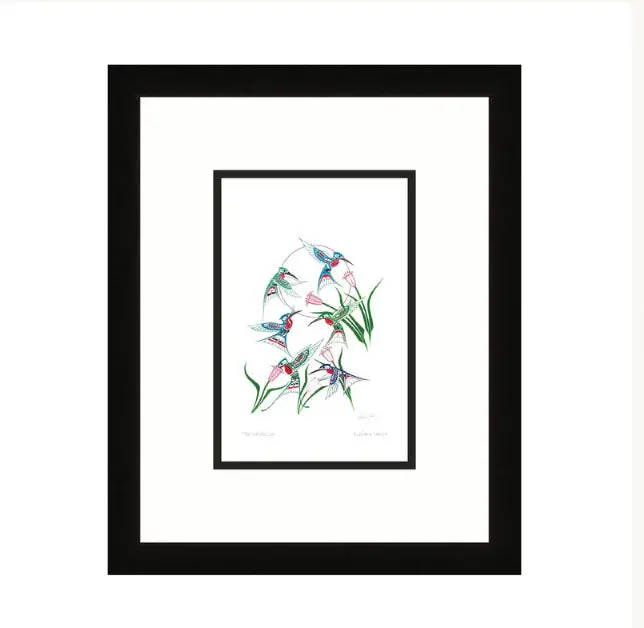 Richard Shorty Framed Art Cards – Evocative Series Of 10 Indigenous-Themed Prints 11