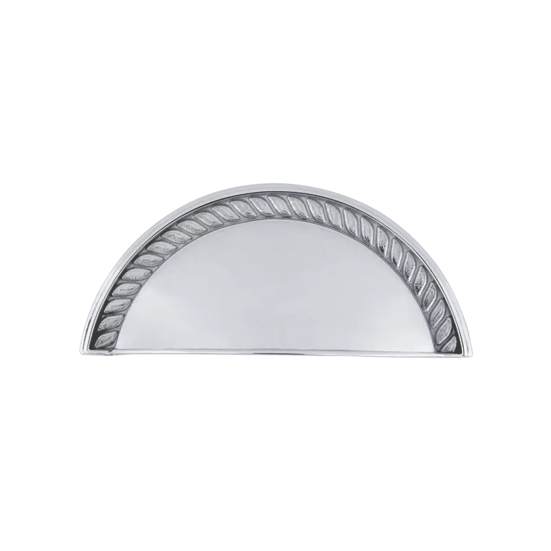 Rope-Design Cup Pull In Bright Chrome 1