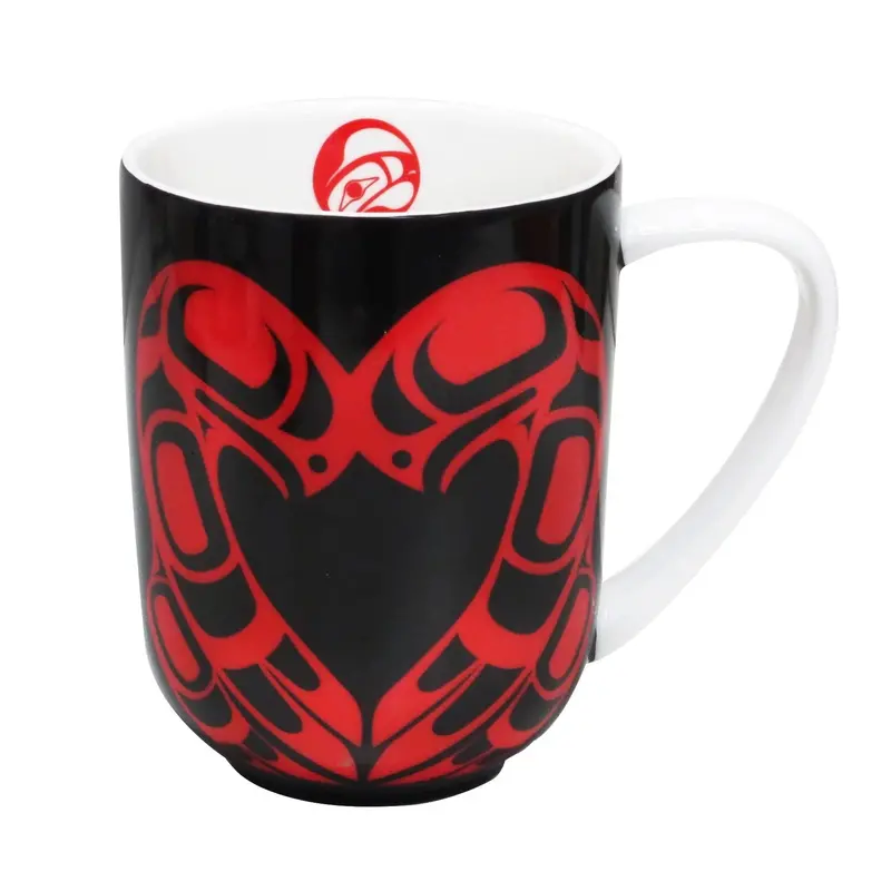 Roy Henry Vickers' "Eagle Heart" Artisan Mug – Tsimshian Design 1